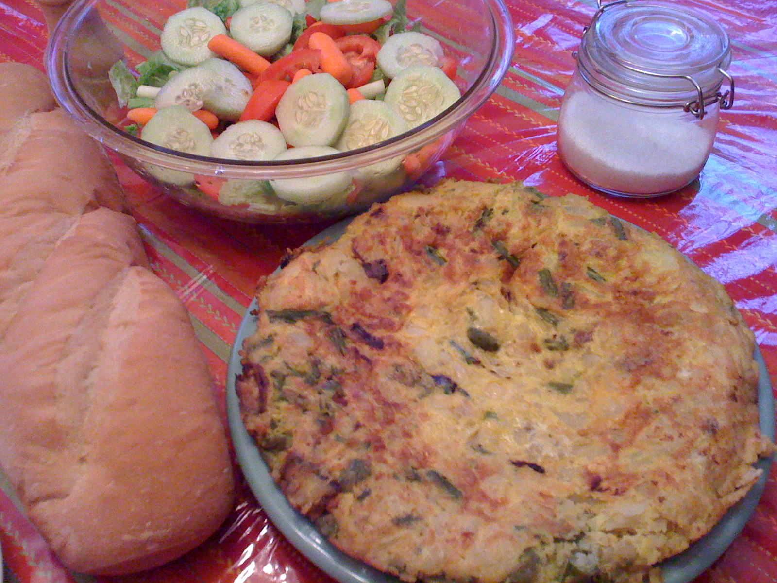 Spanish Tortilla with Asparagus | myhumblekitchen.com