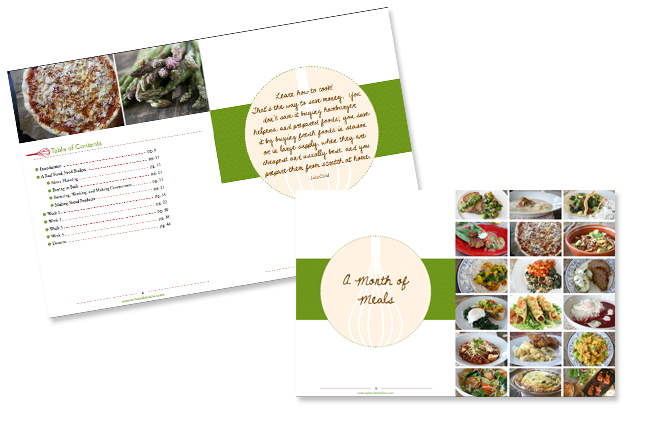 A Month of Menu Plan's from My Humble Kitchen to Yours