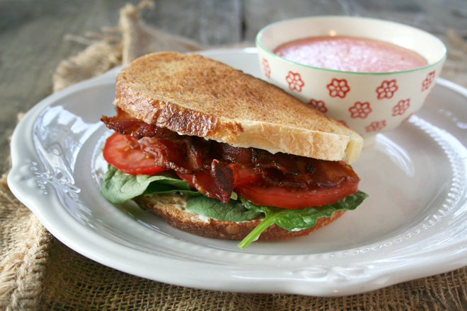 A Simple Summer Sandwich: BLT